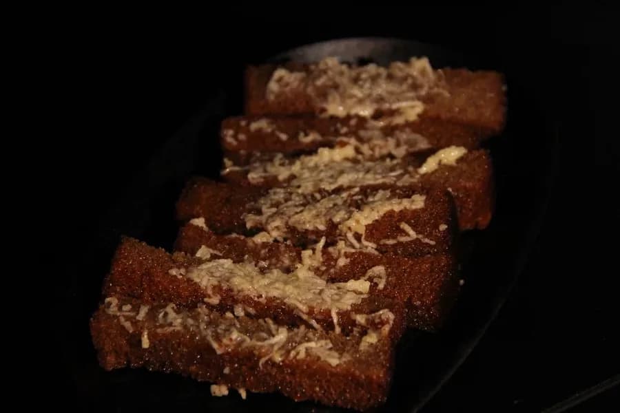 Хрустящие гренки с чесноком